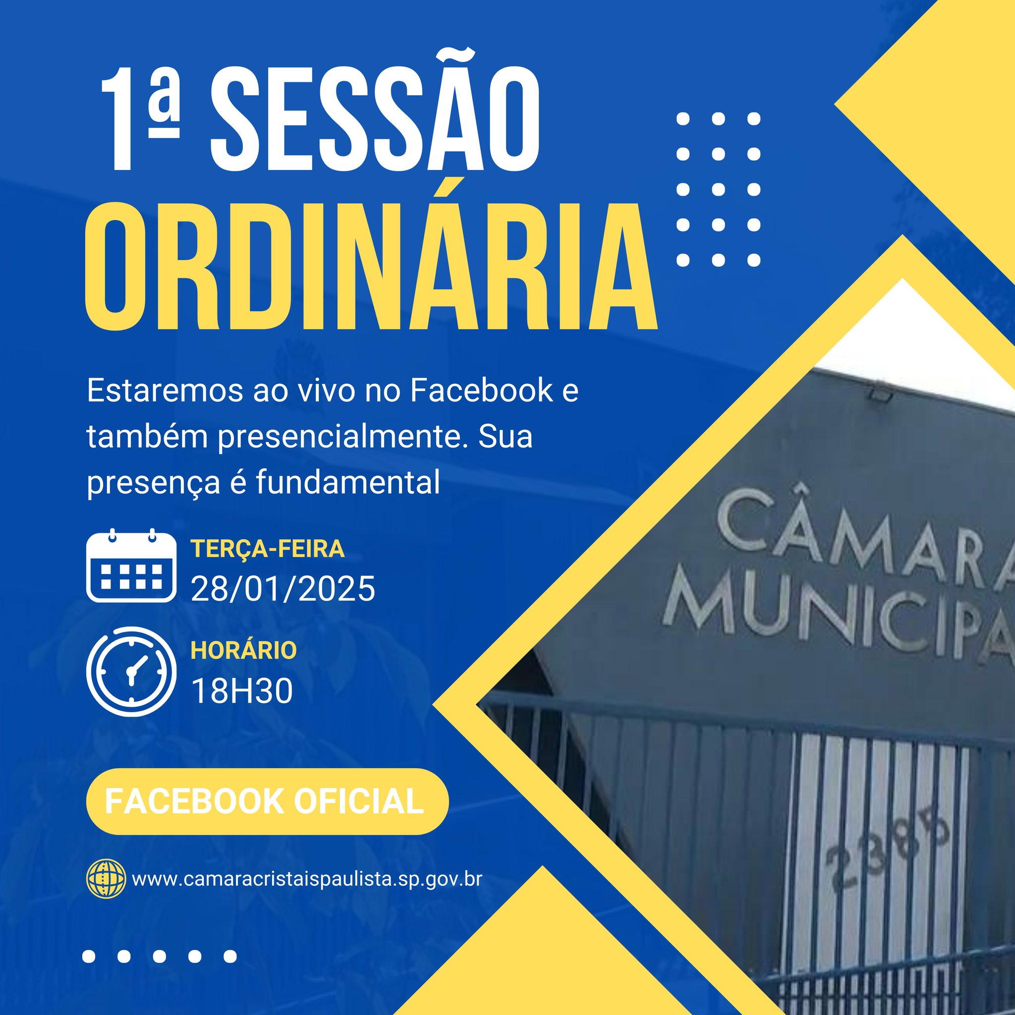 Leia mais sobre o artigo Pauta da 01ª Sessão Ordinária do dia 28 de janeiro de 2025