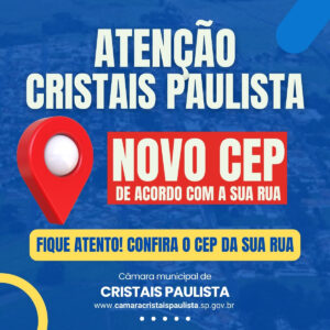 Leia mais sobre o artigo Cristais Paulista adota novo sistema de endereçamento postal
