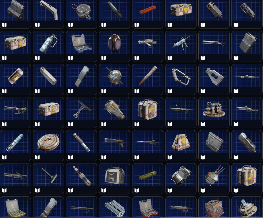 Arc Raiders -Mk3 Survivor/Tempest/Bobcat/Vulcano/Snaphook/Vita Spray Blueprints