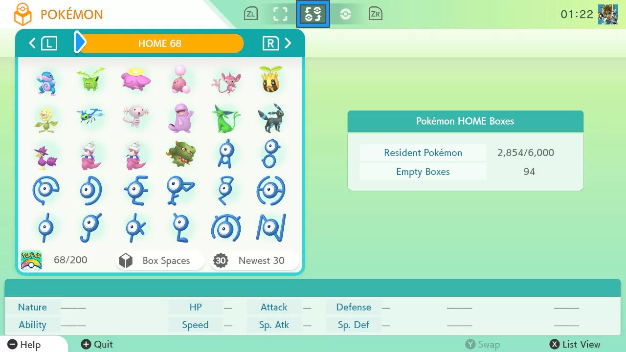 Pokemon Home Full Living Dex All Forms gen 1-7 960 Pokemon Smogon Build⚡