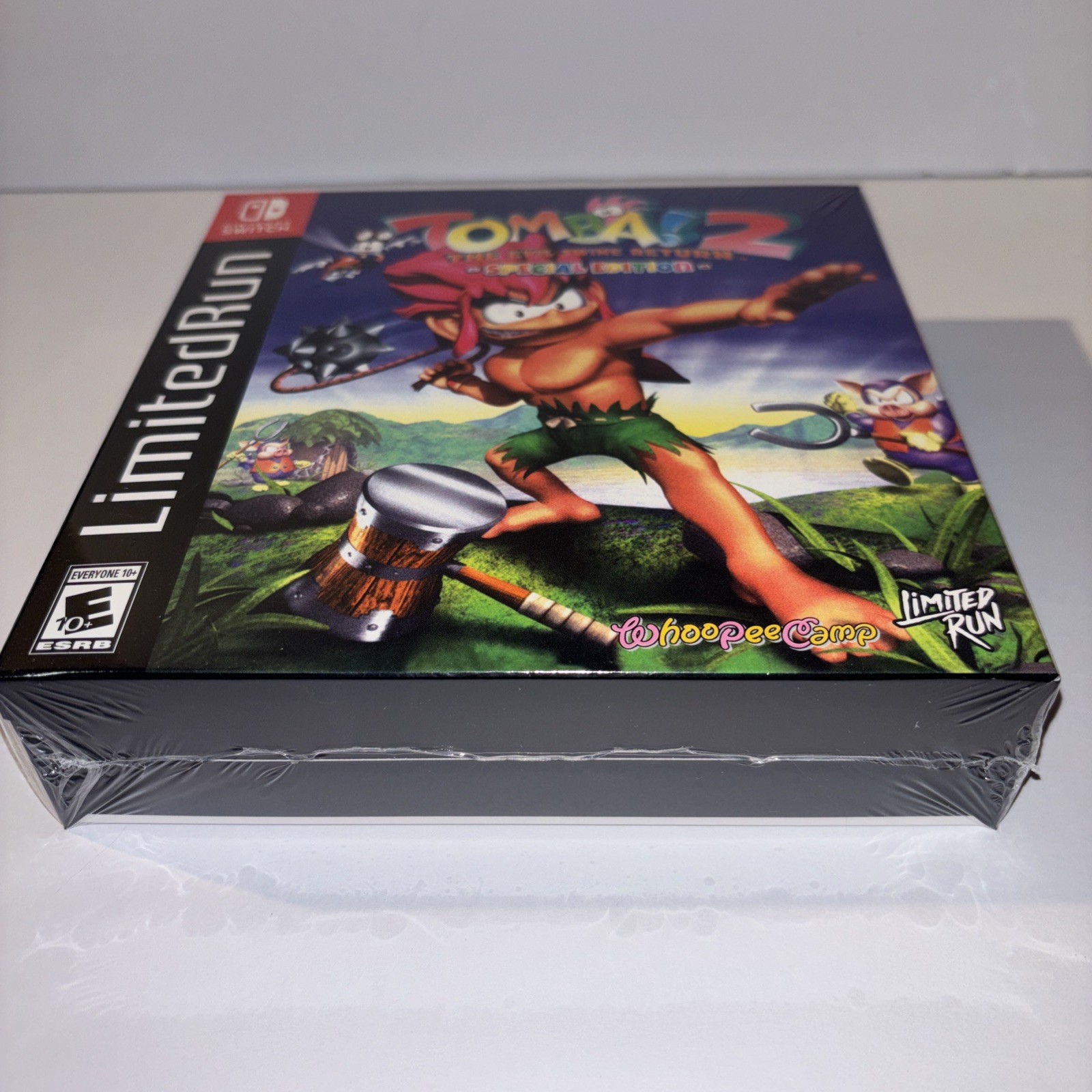 TOMBA 2 CLASSIC COLLECTORS EDITION LIMITED RUN GAME THE EVIL SWINE RETURNS ESRB!