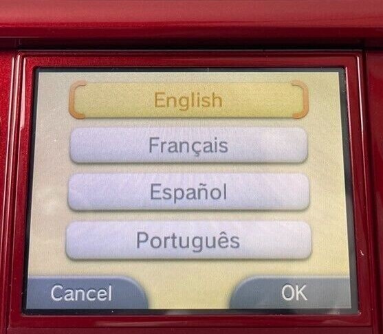 Nintendo new 3DS console only Black and White Used RANK A/B Region free