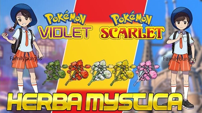 Pokemon Scarlet and Violet | Herba Mystica:Sweet | Bitter | Salty | Sour | Spicy