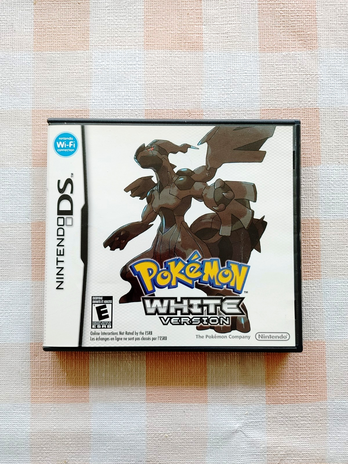 Pokemon White 1 Case Only NO GAME Nintendo DS Empty Replacement Original Box