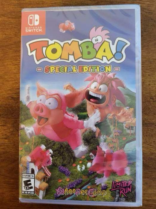 TOMBA Special Edition Switch Limited Run Games #245 2024 SoHo New York Cover