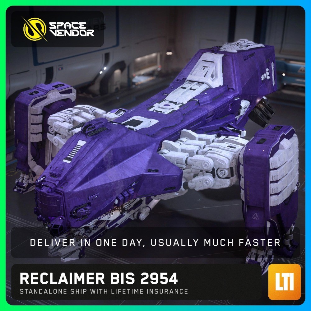 Star Citizen – Reclaimer BIS Best In Show 2954 LTI Lifetime Insurance