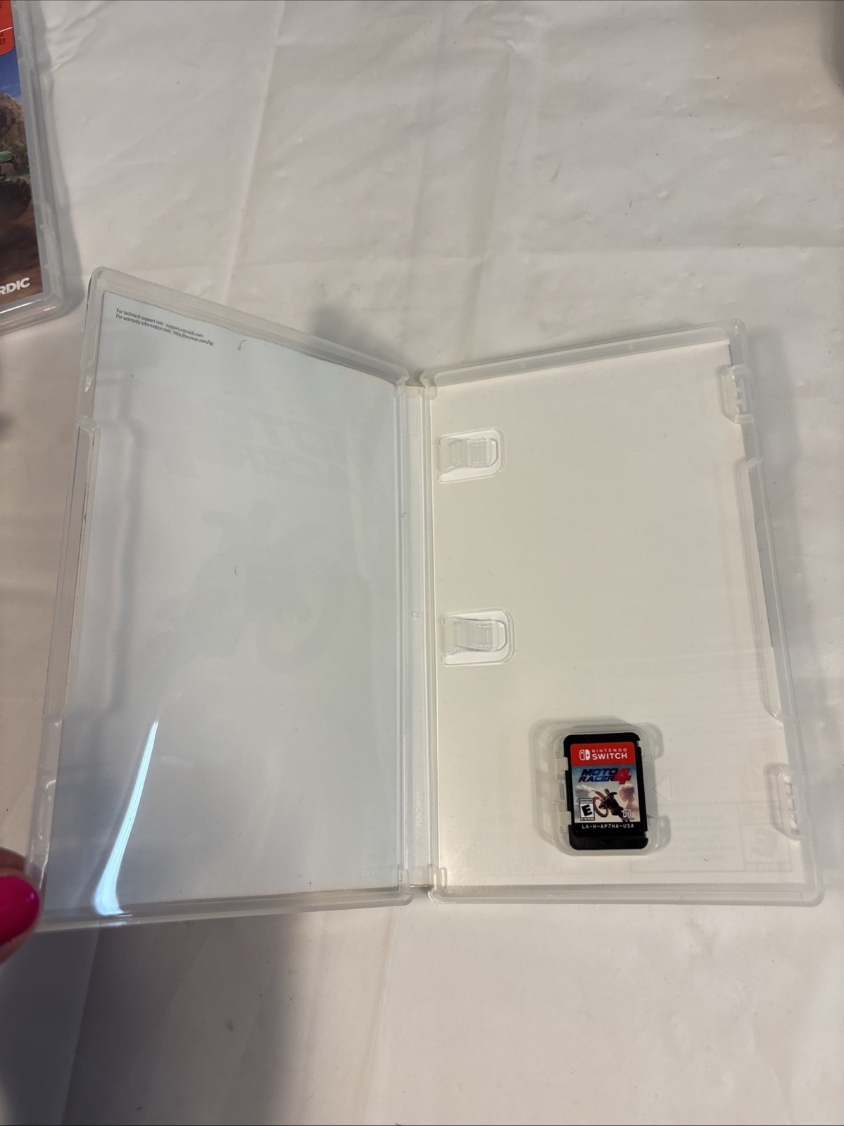 Nintendo Switch Lite HDH-001 With Case 3 Games 256 Gb SD Card