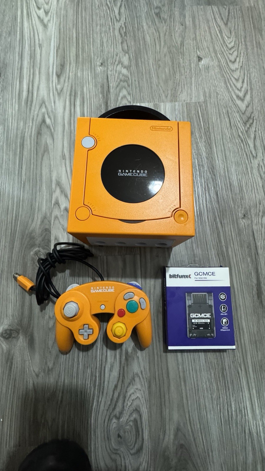 Orange Nintendo GameCube HDMI Console w/ Accessories