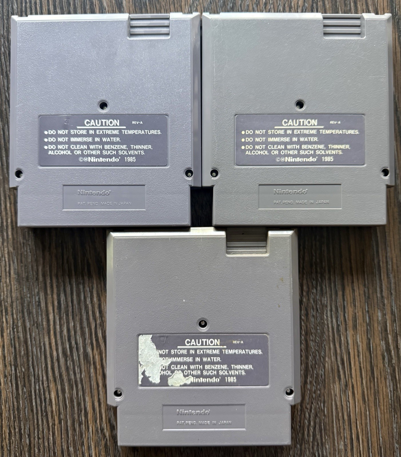 Nintendo NES Capcom Lot of 3! Street Fighter 2010 Nemo Little Mermaid CARTS ONLY