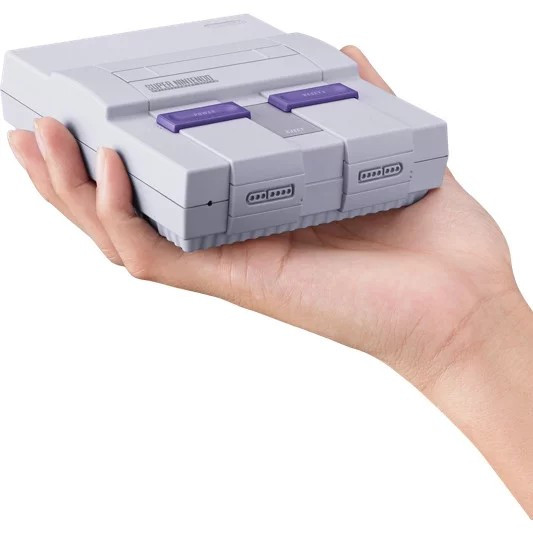 SNES Classic Edition Mini Console USA w/ 21 Games + Free Keychain
