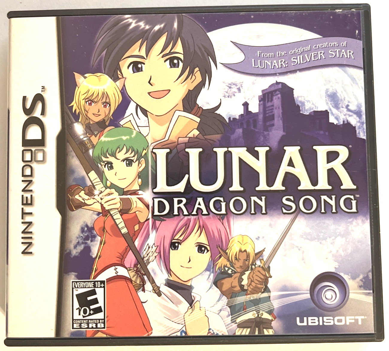 Lunar Dragon Song Role-Playing Action Ubisoft CIB Nintendo DS