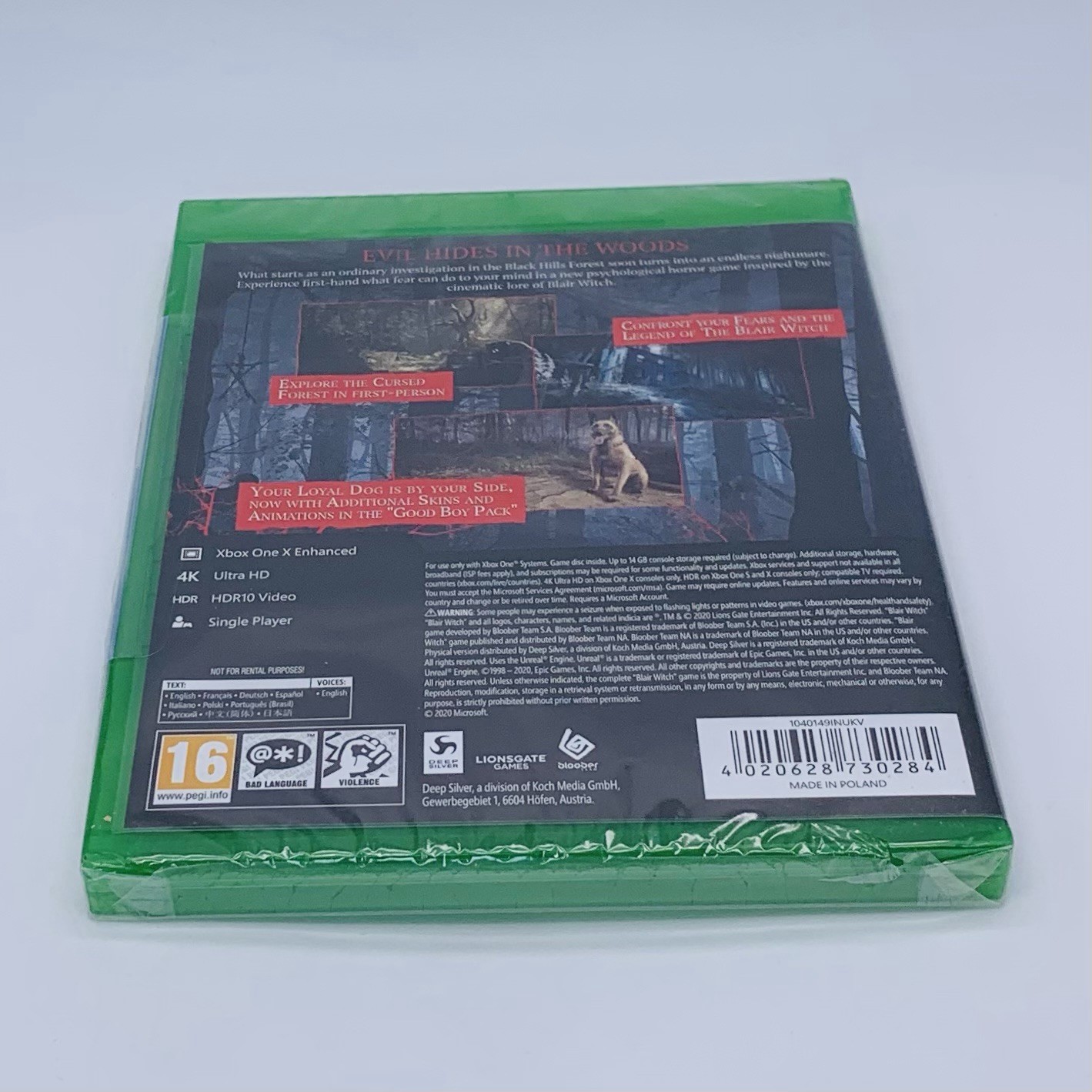Blair Witch PEGI 16 Microsoft Xbox One, 2020 – Brand New Factory Sealed