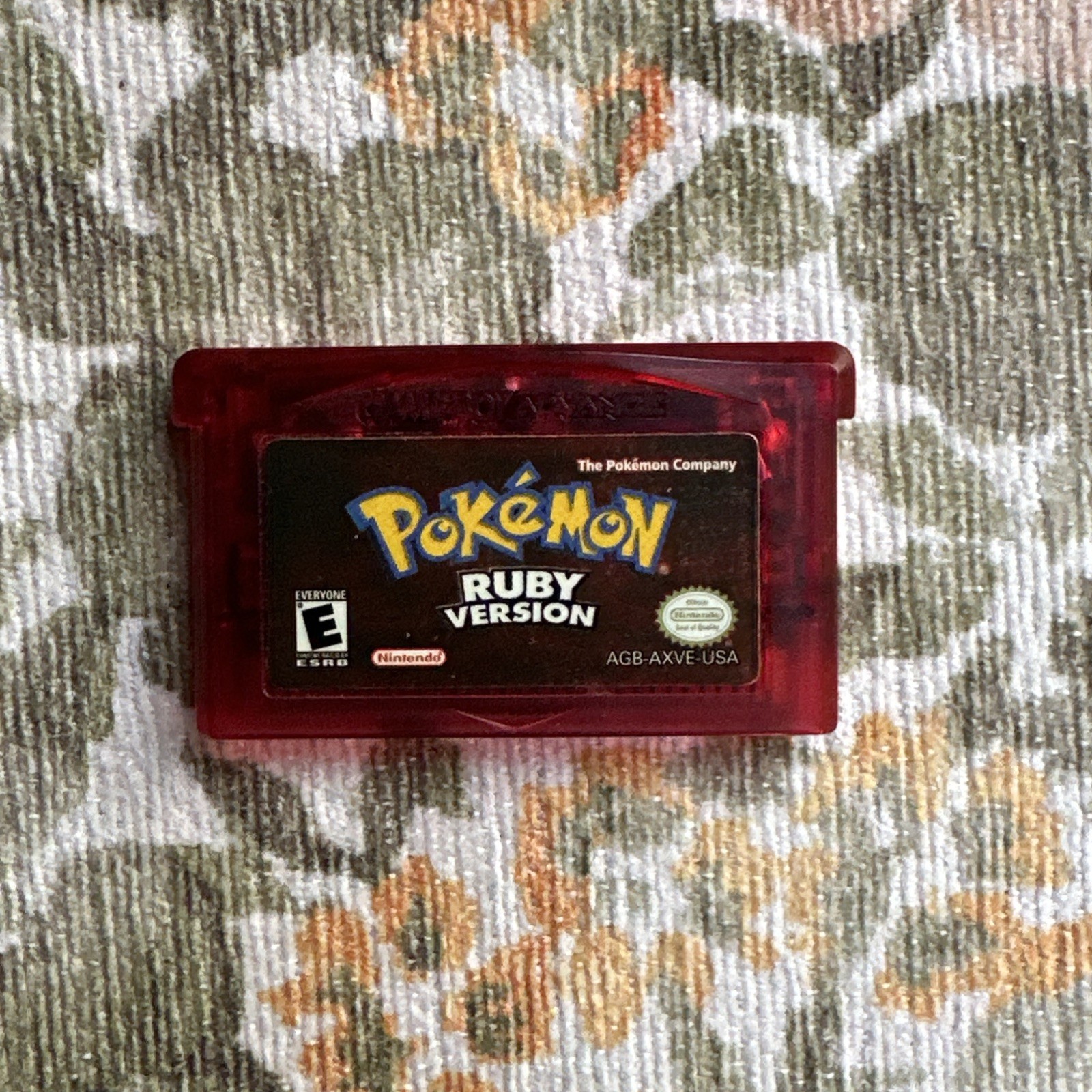 Pokémon: Ruby Version (Authentic, Tested, Dry Battery)