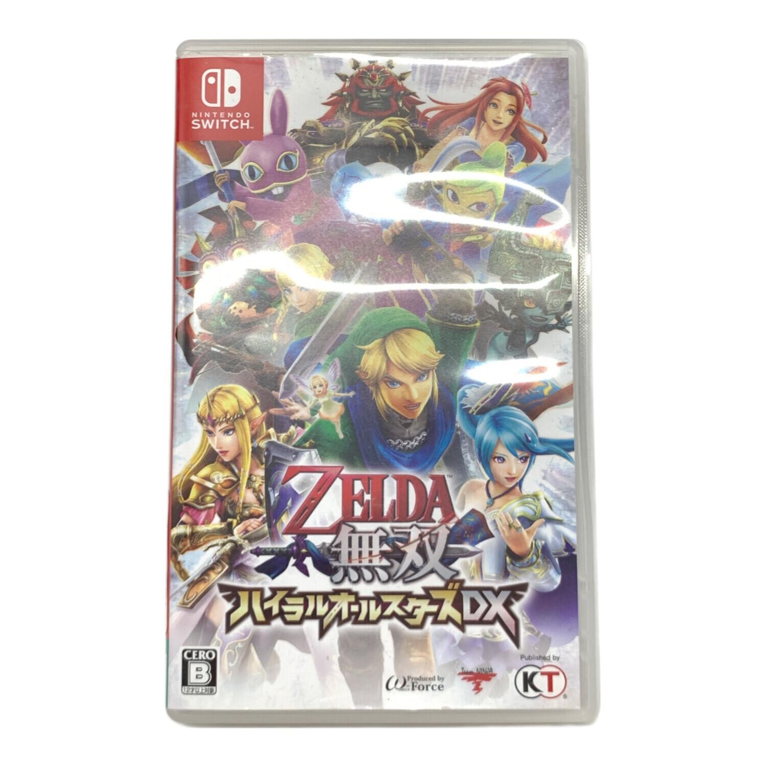 Koei Tecmo Does not apply Hyrule Warriors Definitive Switch Game Excellent JAPAN