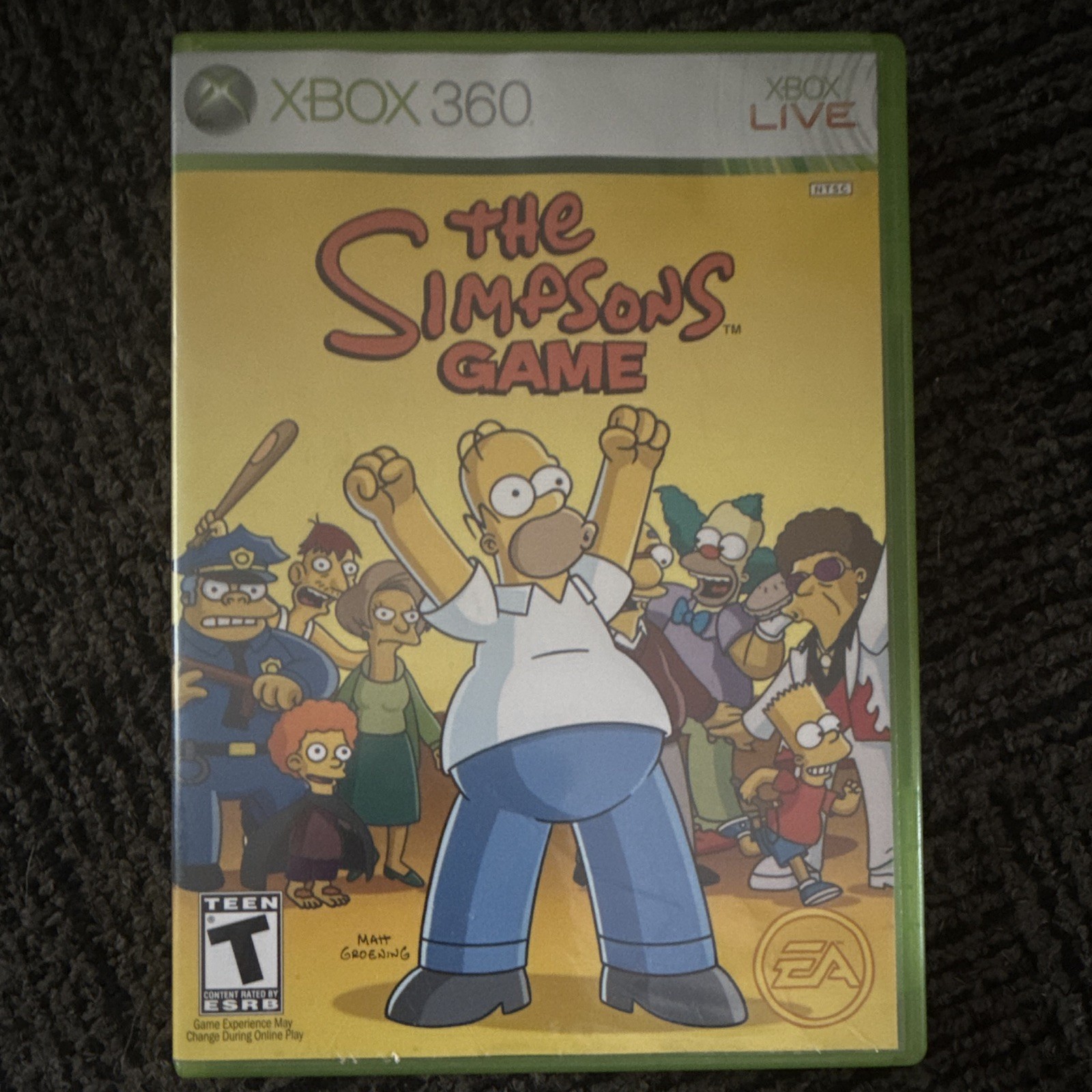 Electronic Arts The Simpsons Game Microsoft Xbox 360 T NTSC-U/C 2007 Xbox Live