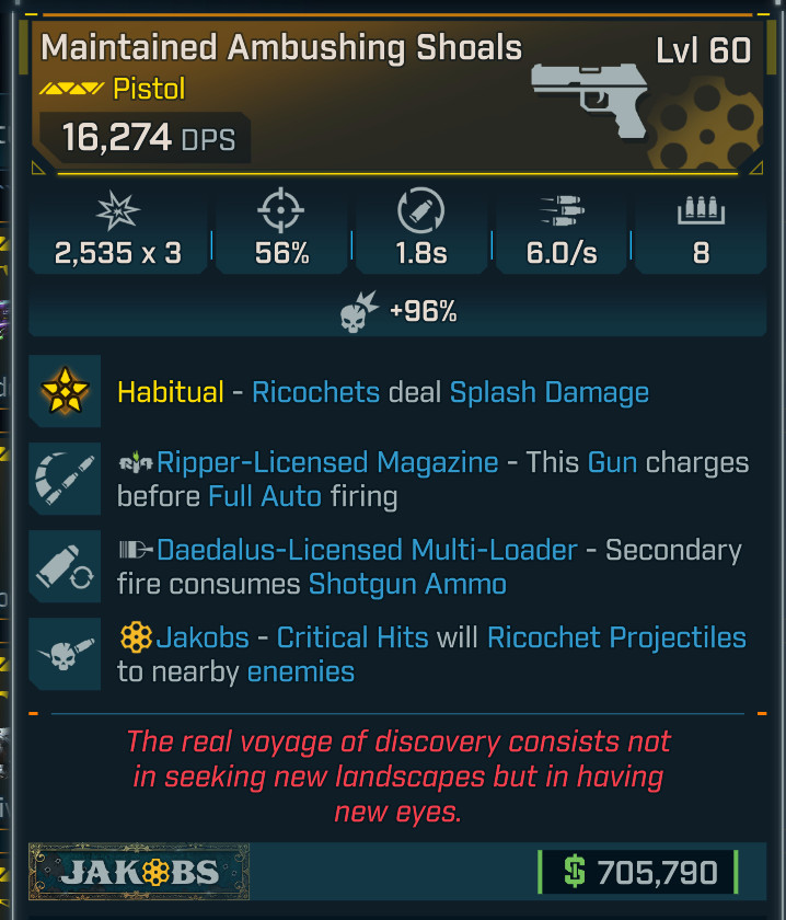 Borderlands 4 ⭐SHOALS PISTOL⭐RIPPER MAG⭐SHOTGUN AMMO⭐JAKOBS