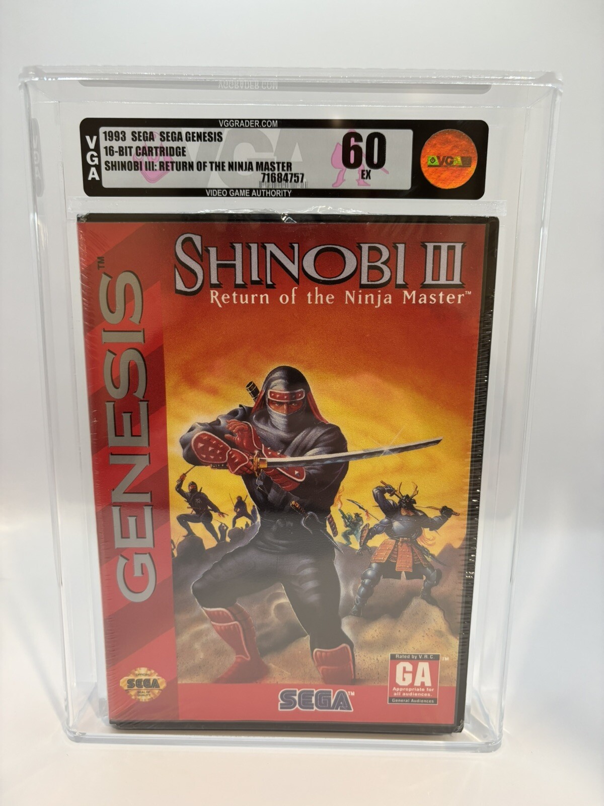 Shinobi III: Return of the Ninja Master (Genesis, 1993) Brand New Factory Sealed