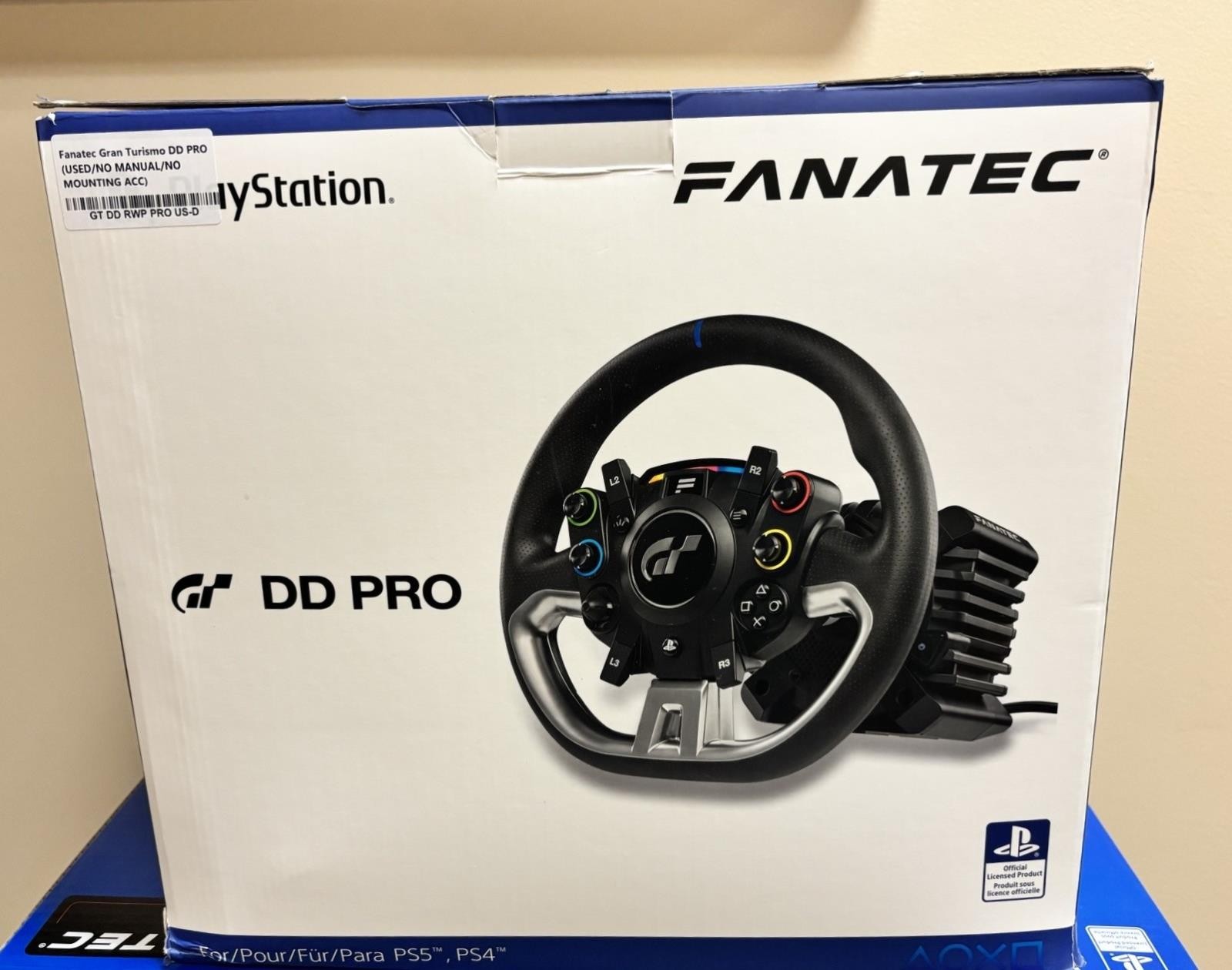 Fanatec Gran Turismo DD PRO Bundle for PS5/PS4/PC (5 Nm)