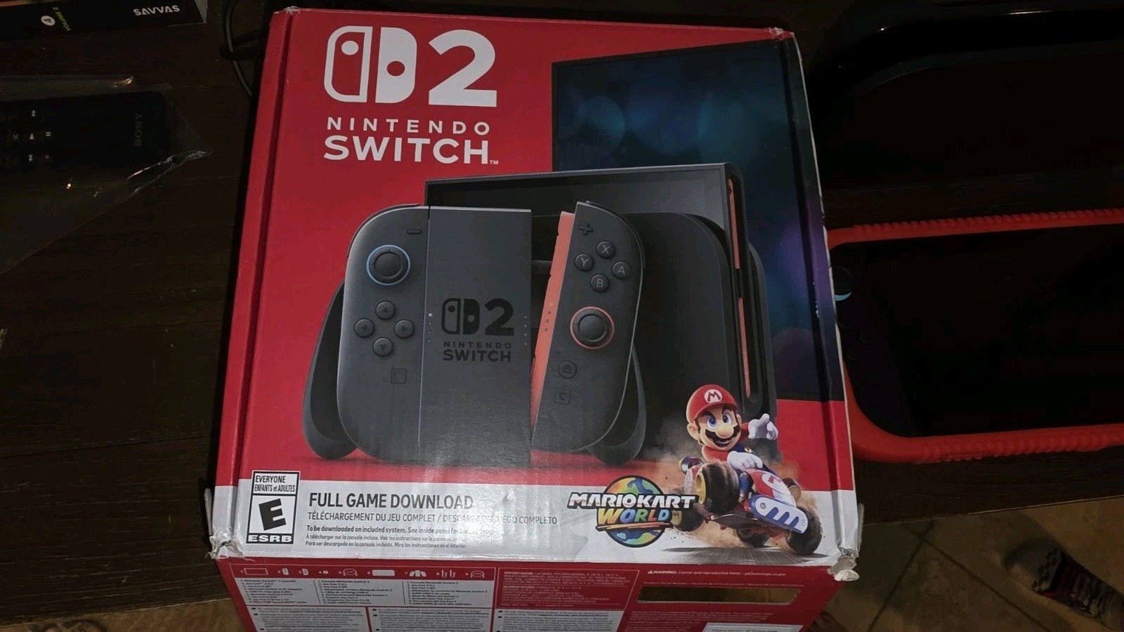 Nintendo Switch 2 System Black Console w/Joy-Cons + Dock, Case + BARELY USED