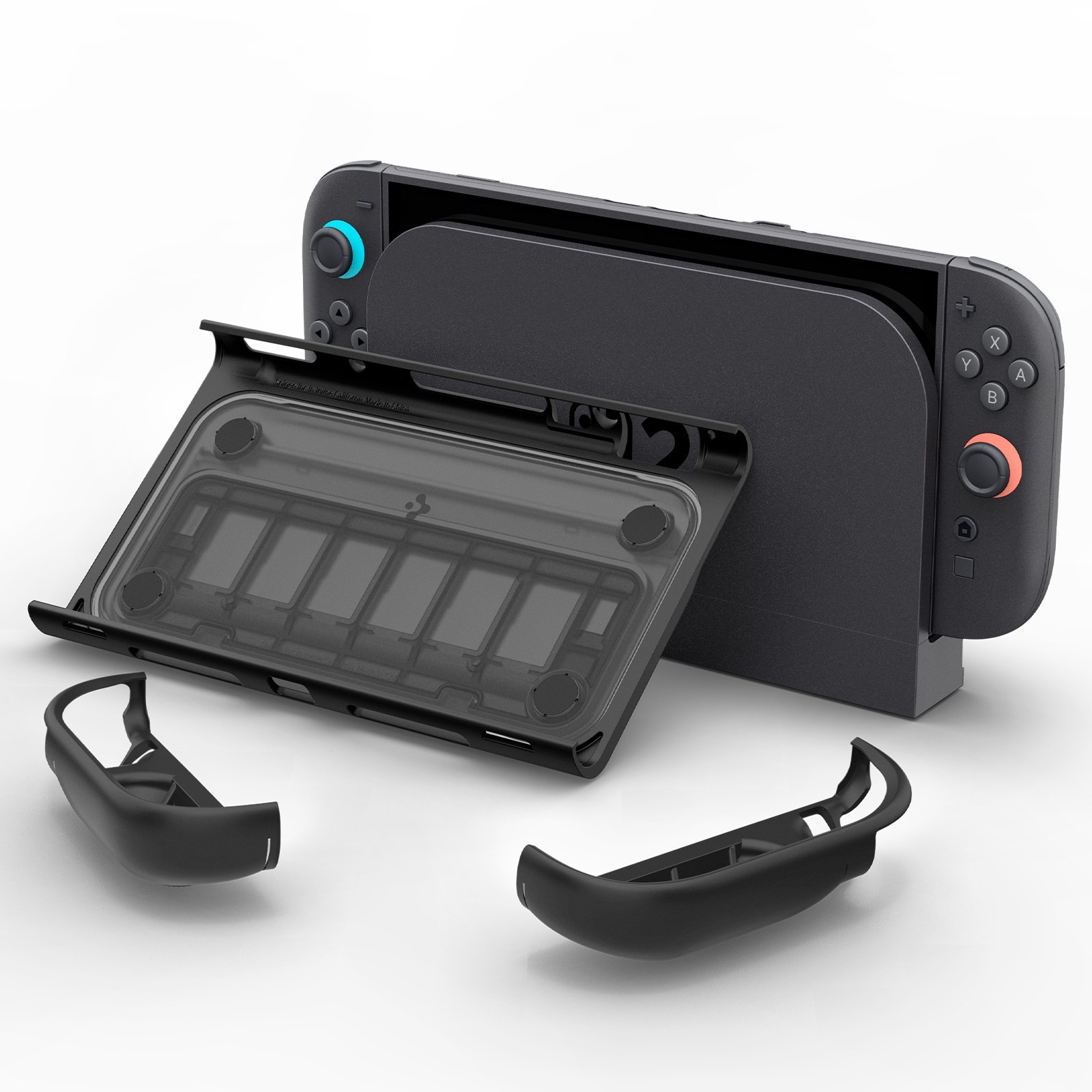 For Nintendo Switch 2 | Spigen Snap Switch Case Detachable Card Storage Grip