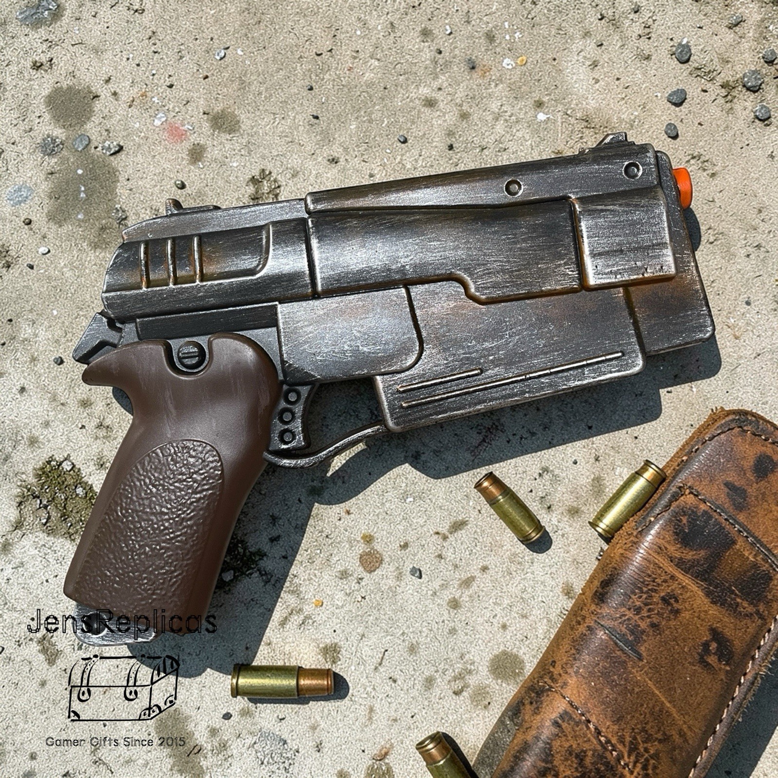 Fallout TV Series Inspired Heavy Foam Maximus’ 10mm Pistol Prop 1:1 Painted