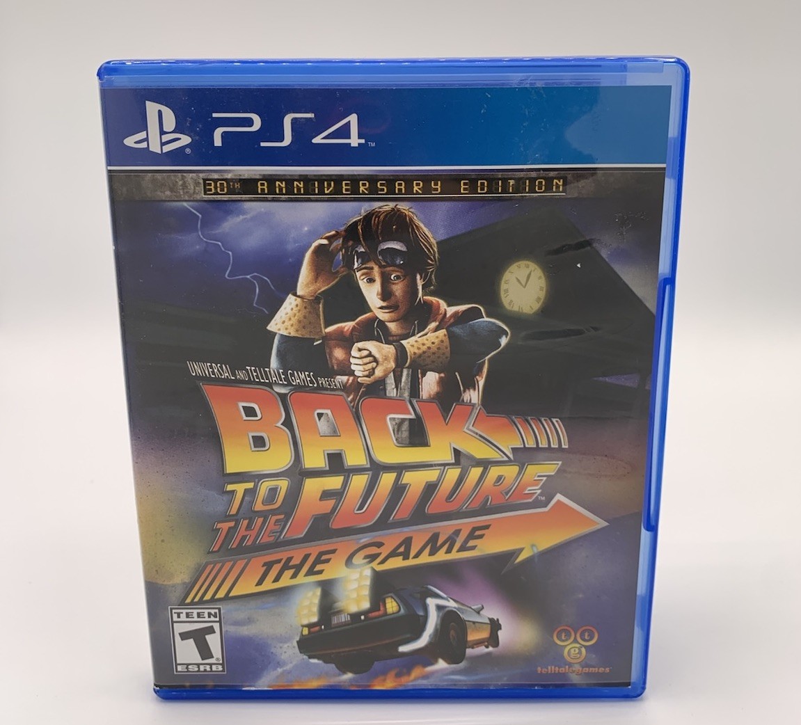 Back to the Future The Game 30th Anniversary Edition PS4 CIB Complete Tested