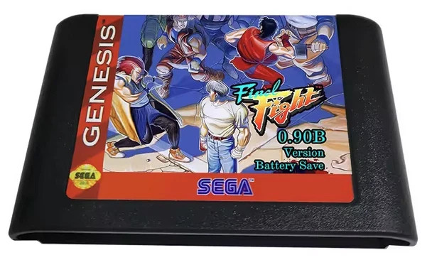 Final Fight MD (Sega Mega Drive / Genesis) game WORKS!