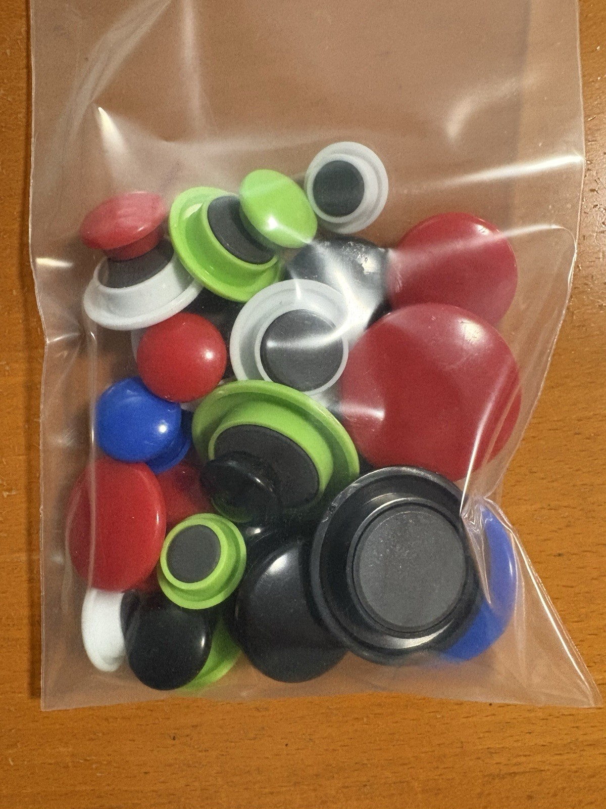 Multicolor office or refrigerator magnets red green white blue black sm md lg 29