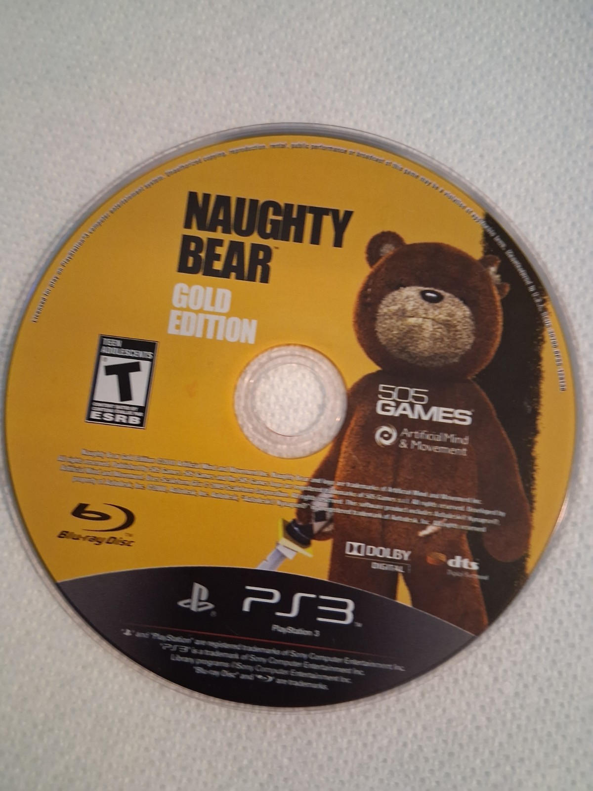 Naughty Bear: Gold Edition (T-Teen Action & Adventure) – Sony PlayStation 3