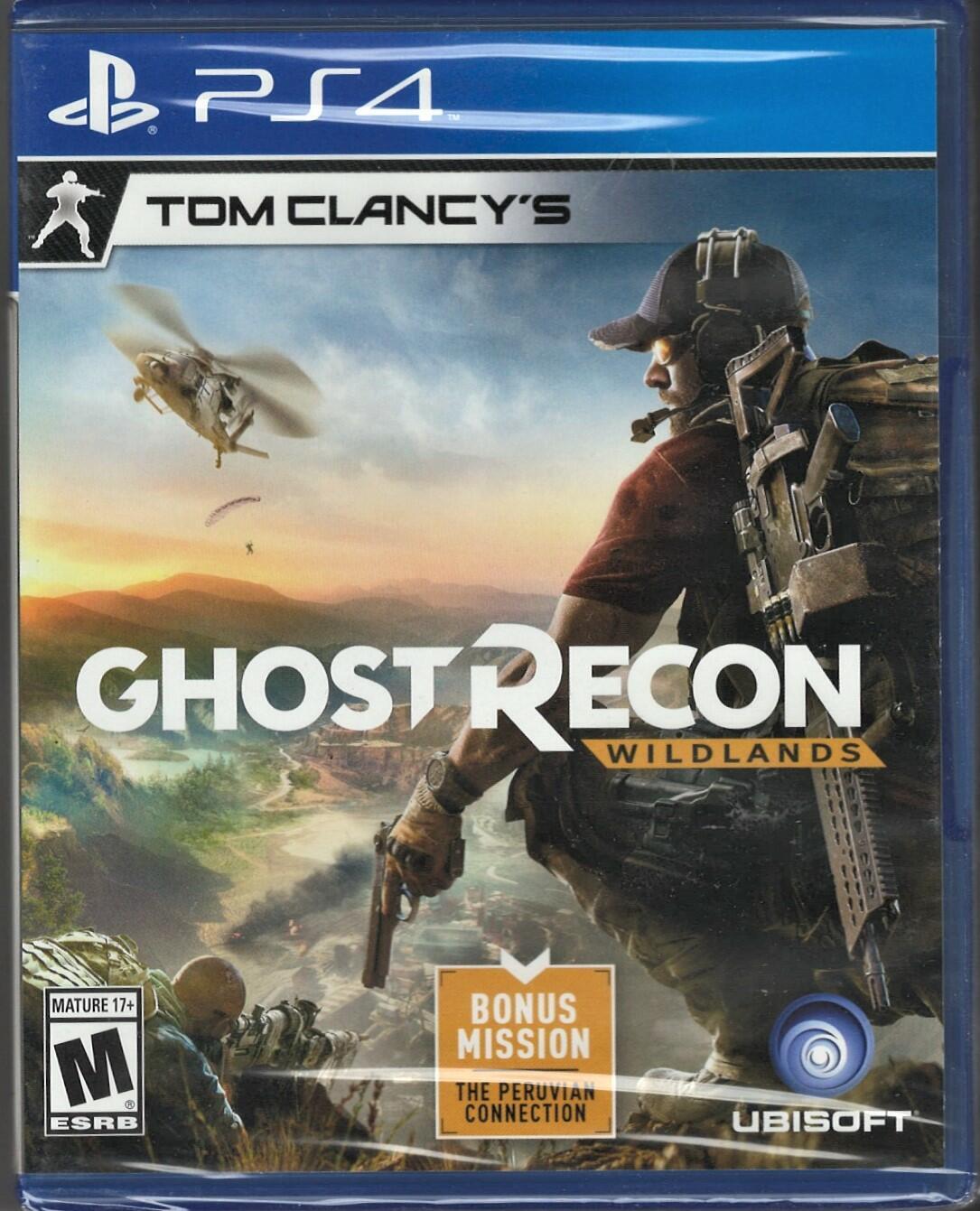 Tom Clancy”s Ghost Recon Wildlands PS4 (Brand New Factory Sealed US Version) pl