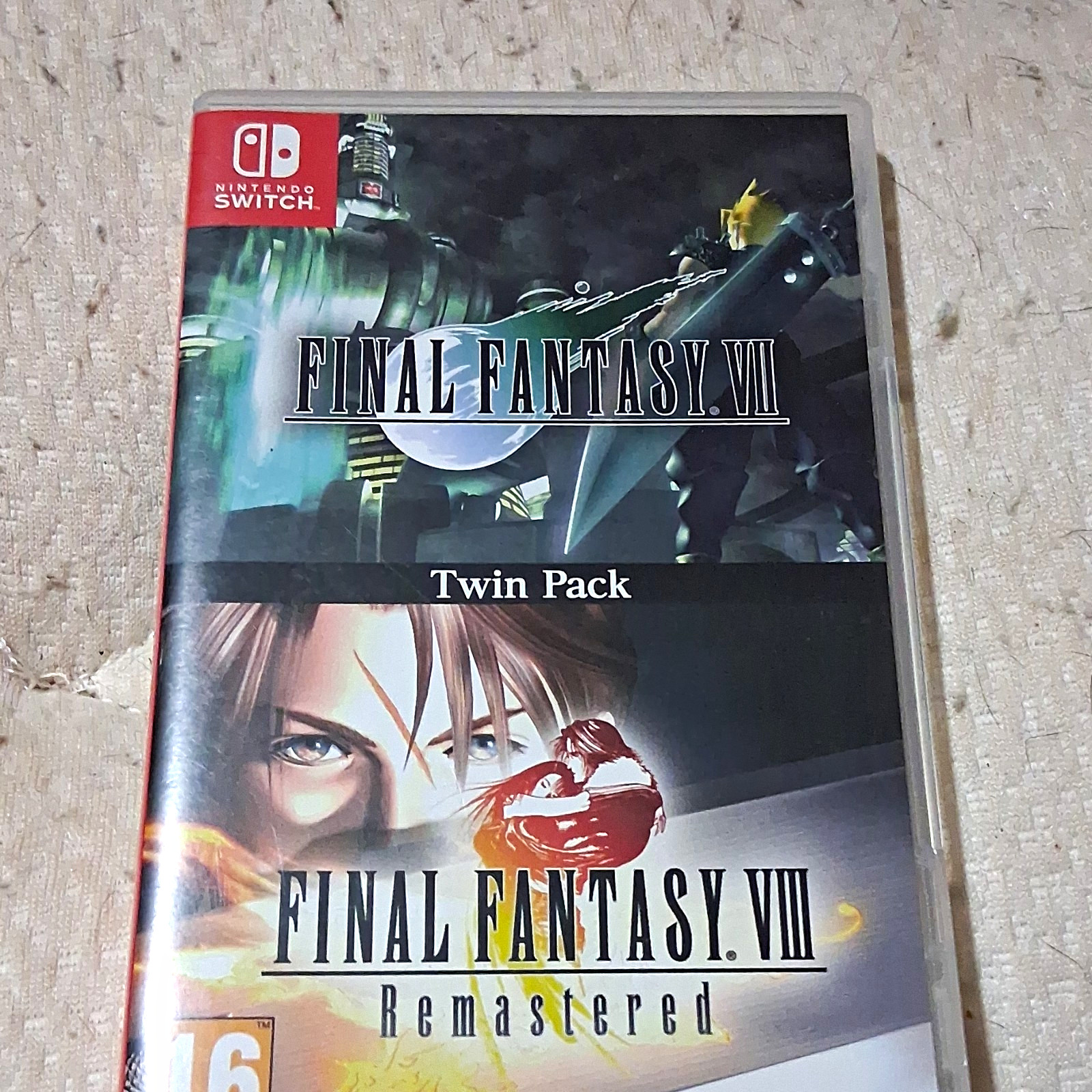 Square Enix Final Fantasy VII & VIII Remastered Twin Pack – Switch PAL PEGI 16