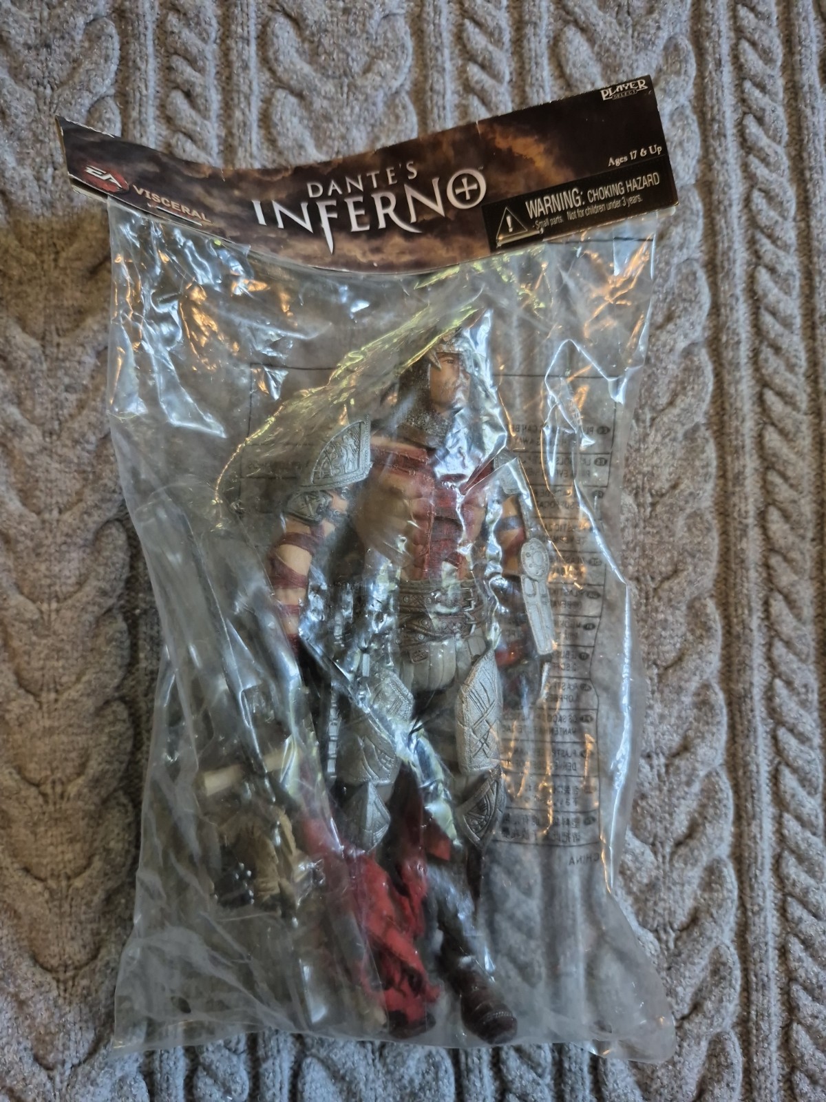 2010 NECA Dante’s Inferno Action Figure Xbox 360 PS3 Preorder Promo Video Game