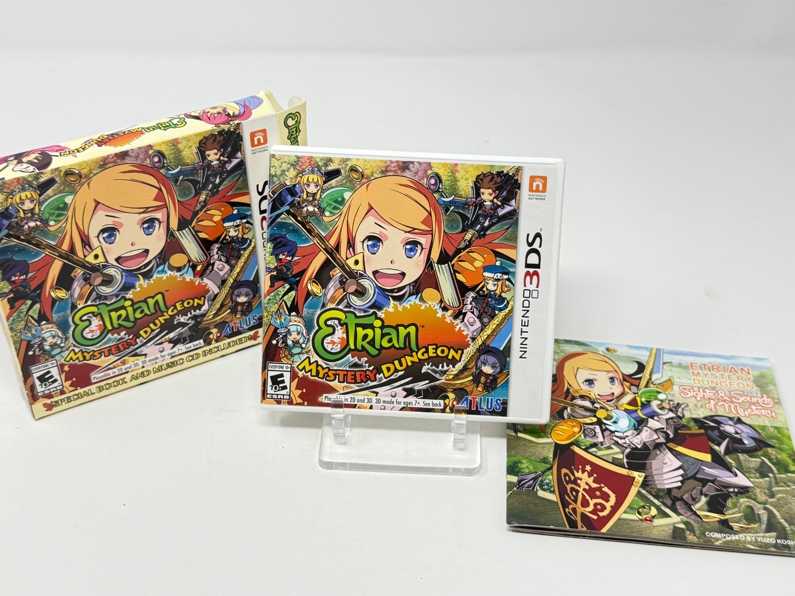 Etrian Mystery Dungeon Nintendo 3DS CIB