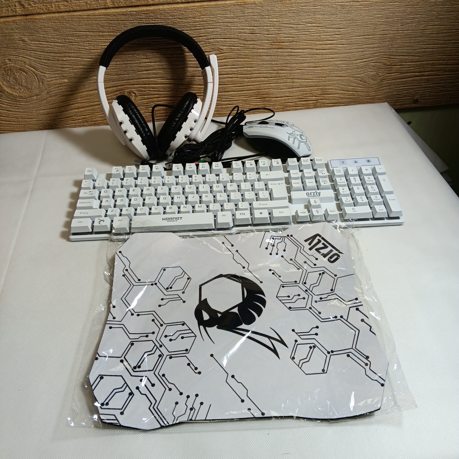 ORZLY RX250 Gaming Essential Pack (Mouse, Mouse Pad, Keyboard & Headset)
