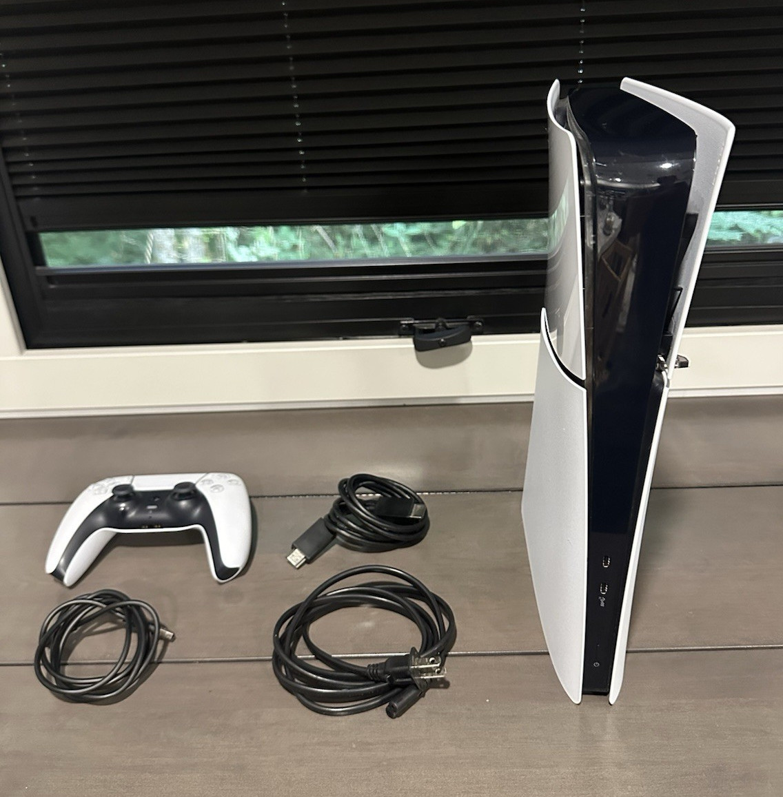 Sony PlayStation 5 Slim Console – Digital Edition – 1TB w/ Controller & Cables