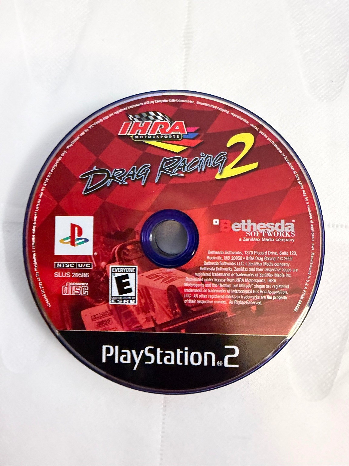 IHRA Drag Racing 2 PlayStation 2 Video Game Racing Motorsports PS2