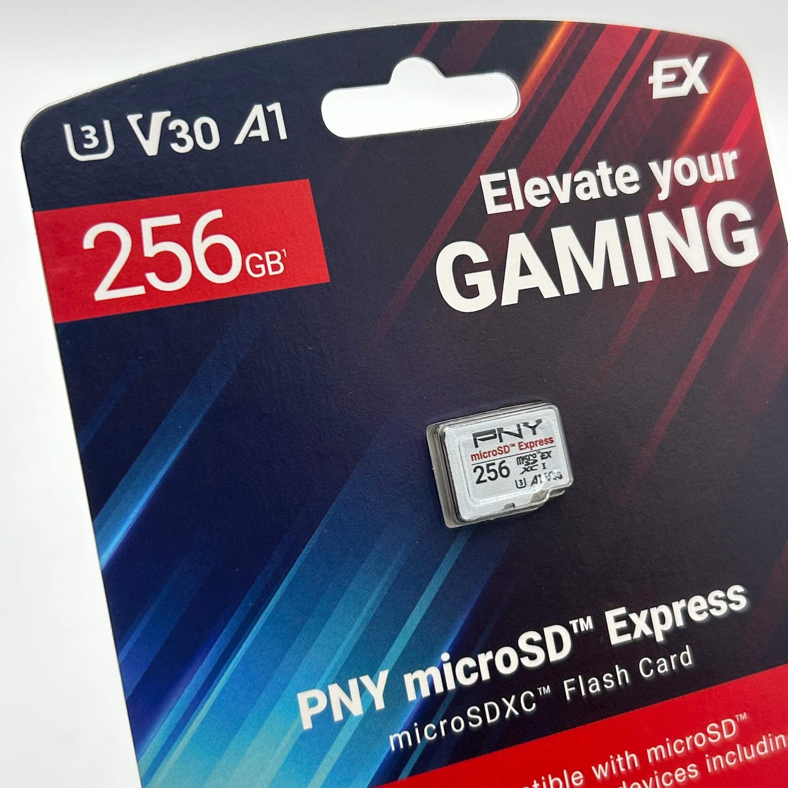 PNY 256GB microSD Express microSDXC Memory Card – Brand New