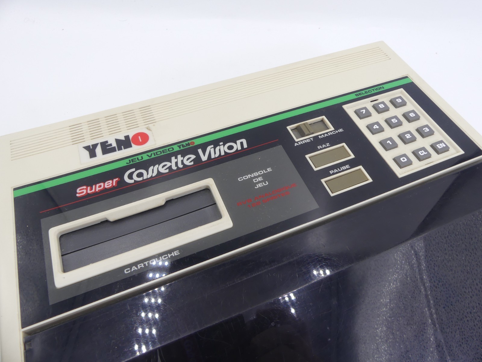 Yeno Super Cassette Vision Console Epoch 1984 Retro Gaming System