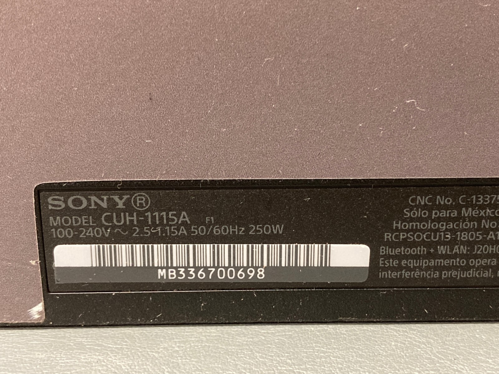 Sony PlayStation 4 CUH-1115A Console (7.02 FW) w/ DualShock4 Controller NO HDD