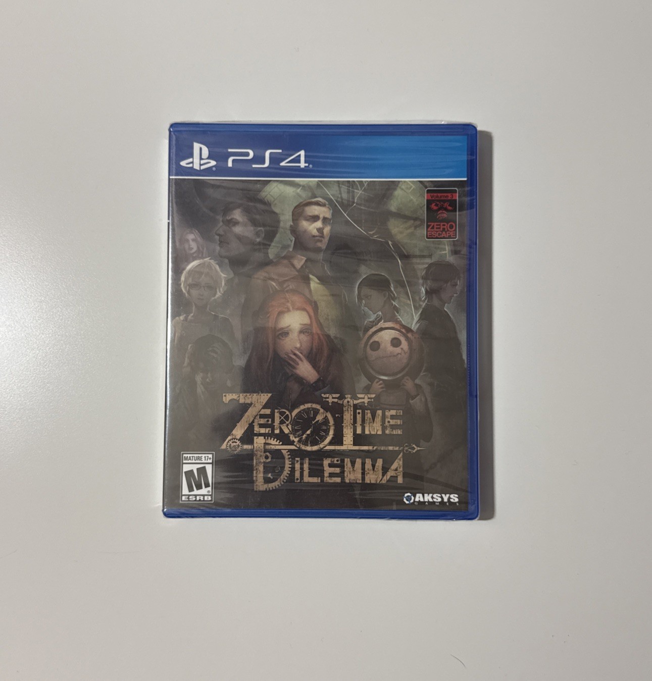Zero Time Dilemma (Sony PlayStation 4, 2017) NEW Sealed *disc loose in case*