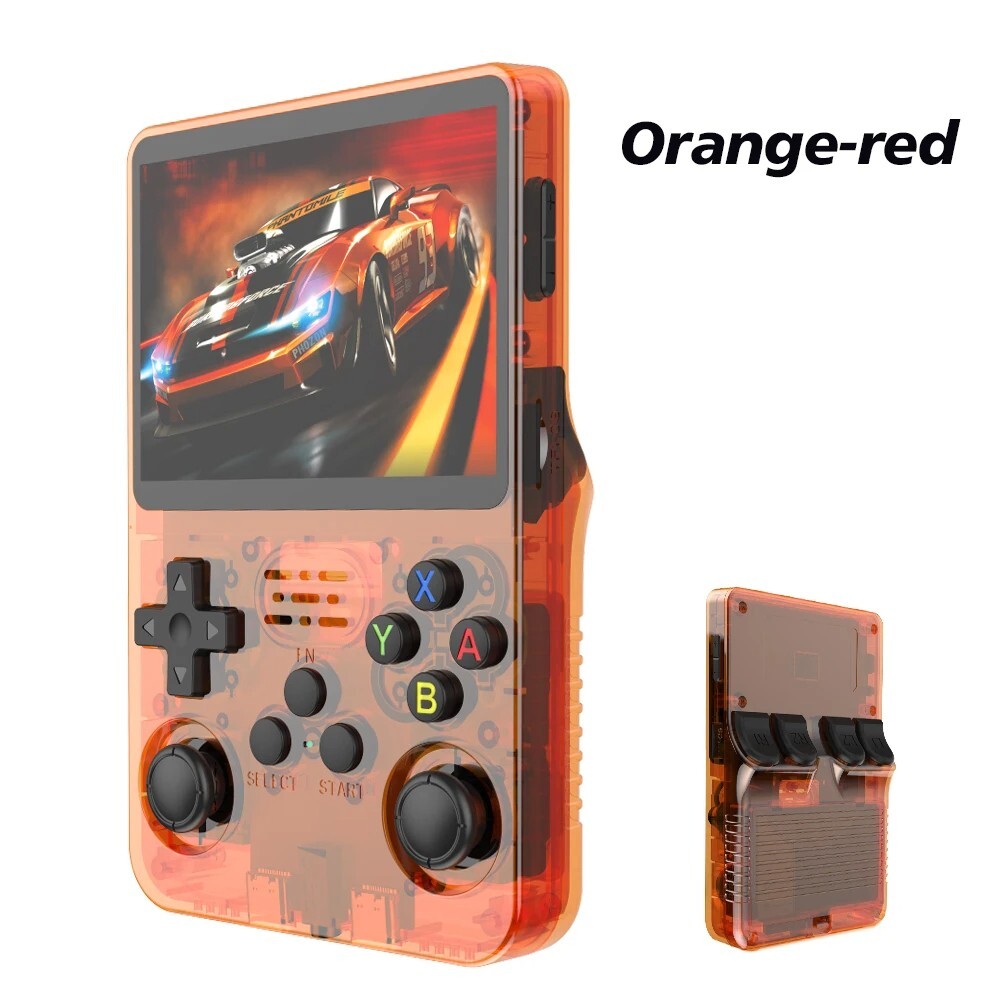 R36S Retro Handheld Video Game Console Card 64/128GB 3.5′ IPS Screen 20000+ game