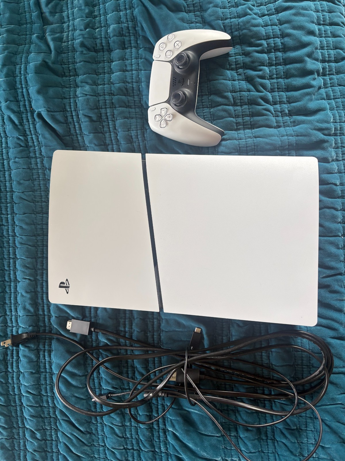 Sony PlayStation 5 Slim Digital PS5 1TB White Console Gaming System CFI-2015