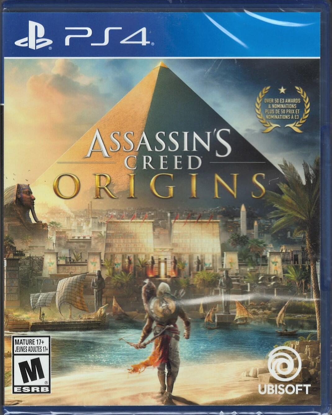 Assassin”s Creed Origins PS4 (Brand New Factory Sealed US Version) PlayStation