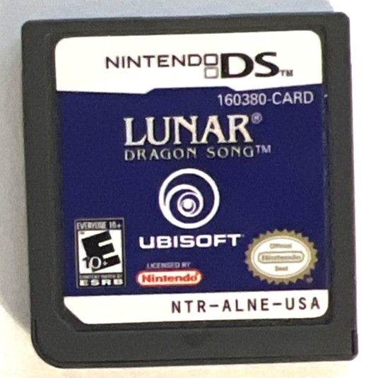 Lunar Dragon Song Role-Playing Action Ubisoft CIB Nintendo DS