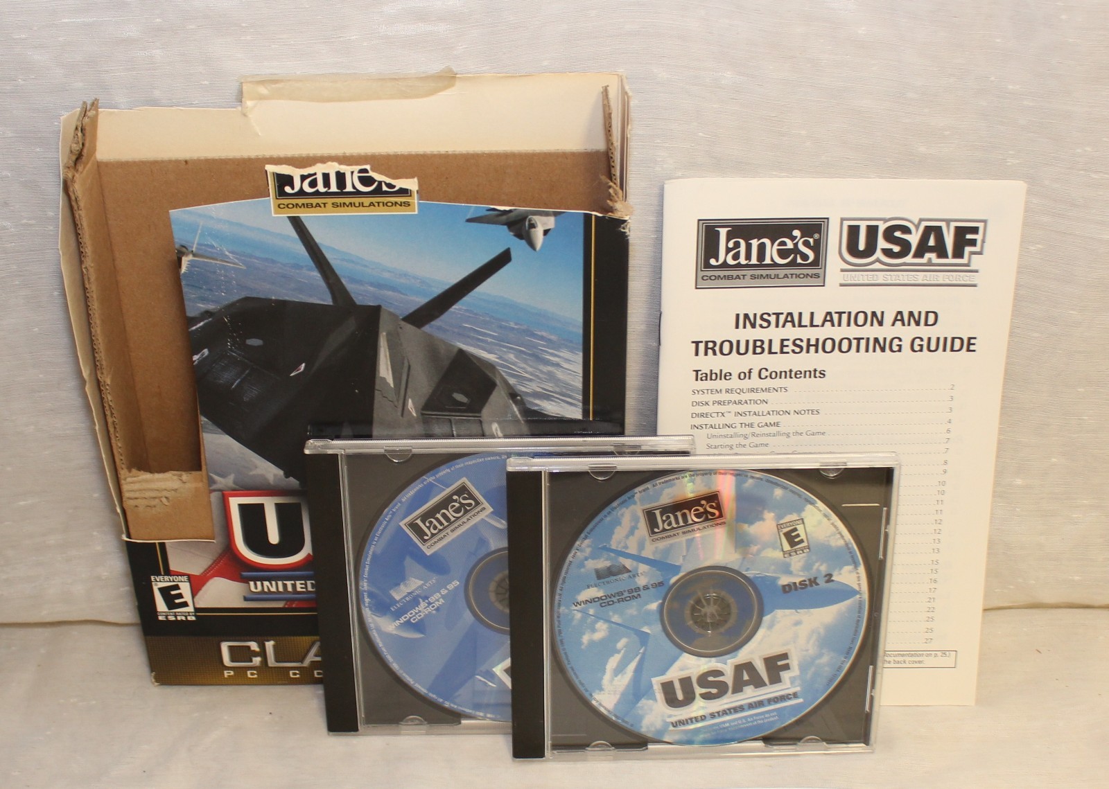 Jane’s USAF United States Air Force Complete with Strategy guide PC Game