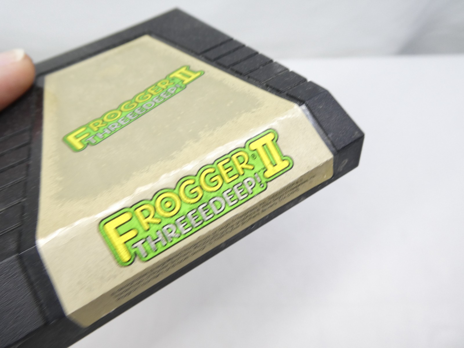 Frogger II: Threeedeep (Colecovision, 1984) Tested and Working