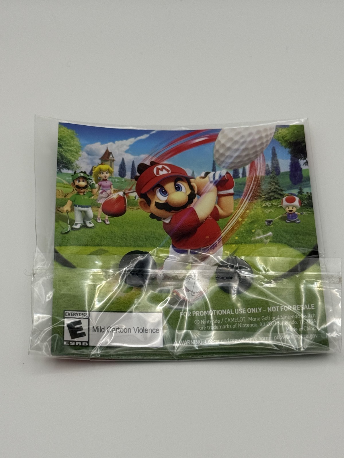 Nintendo Mario Golf Super Rush Enamel Pins Set Official Collectible Badges