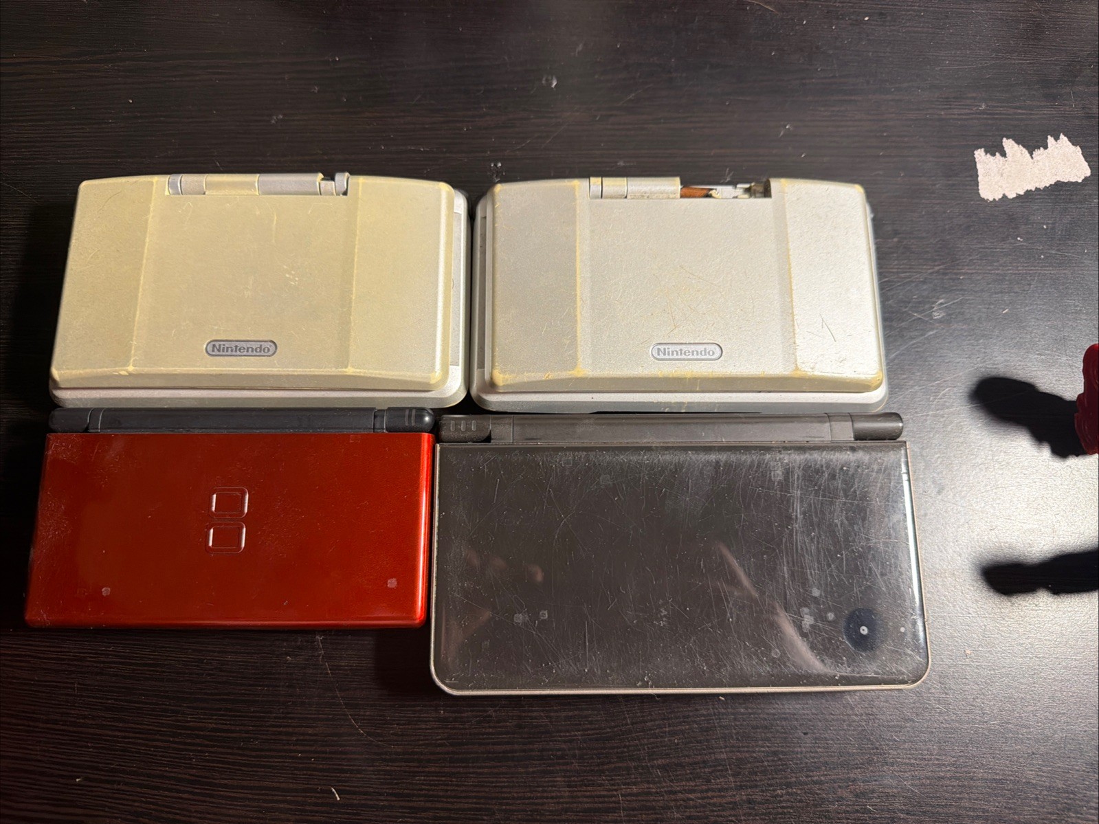 Nintendo DS broken consoles bundle for parts only