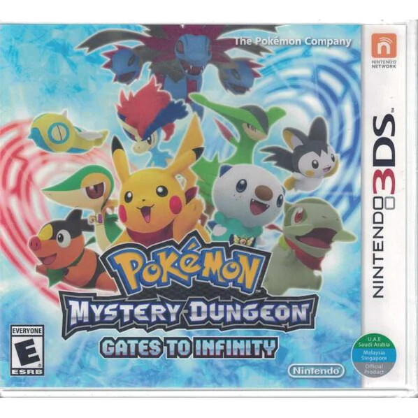 Pokemon Mystery Dungeon: Gates to Infinity 3DS Brand New Game (Multiplayer)