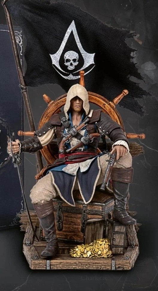 PRESALE Assassin’s Creed Black Flag Resynced Collector’s Edition STATUE ONLY!